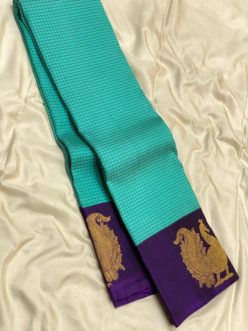 Handwoven Pure silk Kanjeeveram