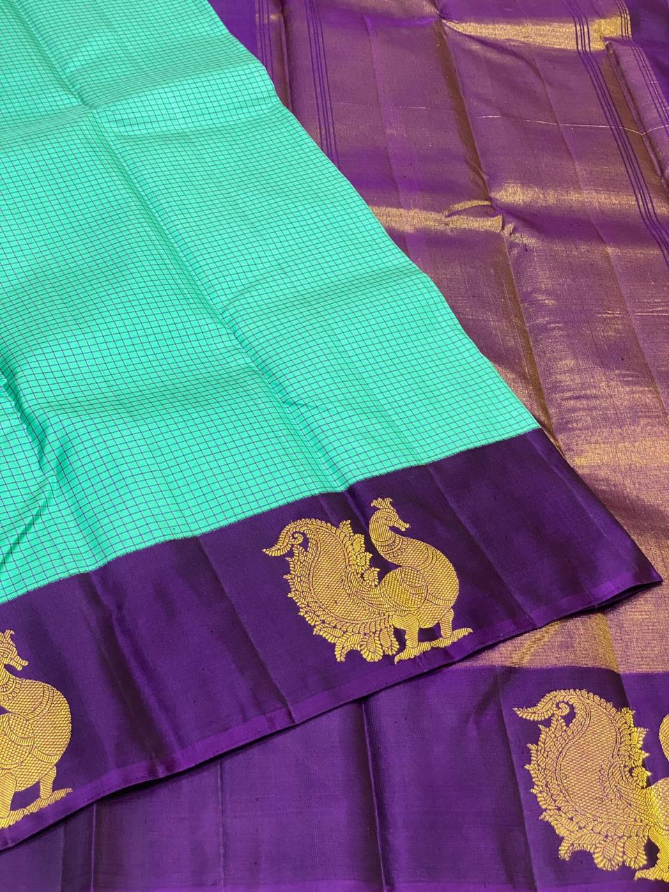 Handwoven Pure silk Kanjeeveram