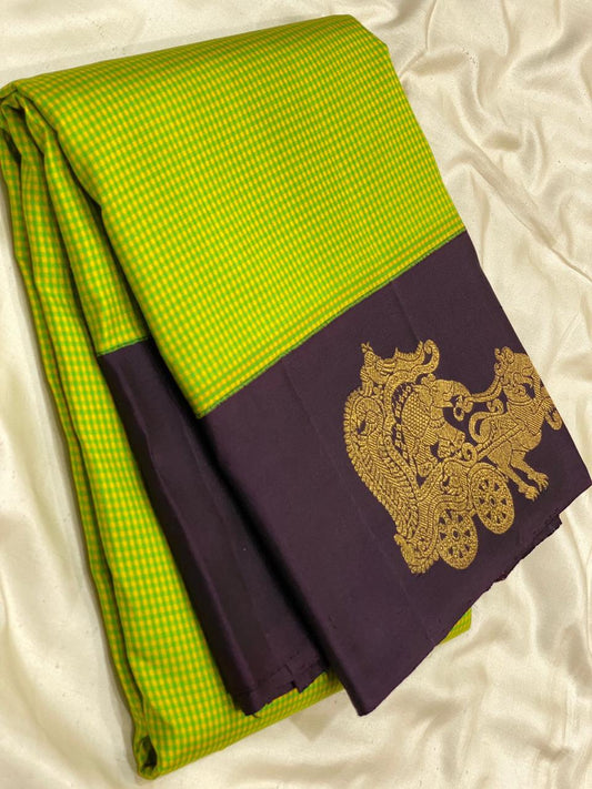 Handwoven Pure silk Kanjeeveram