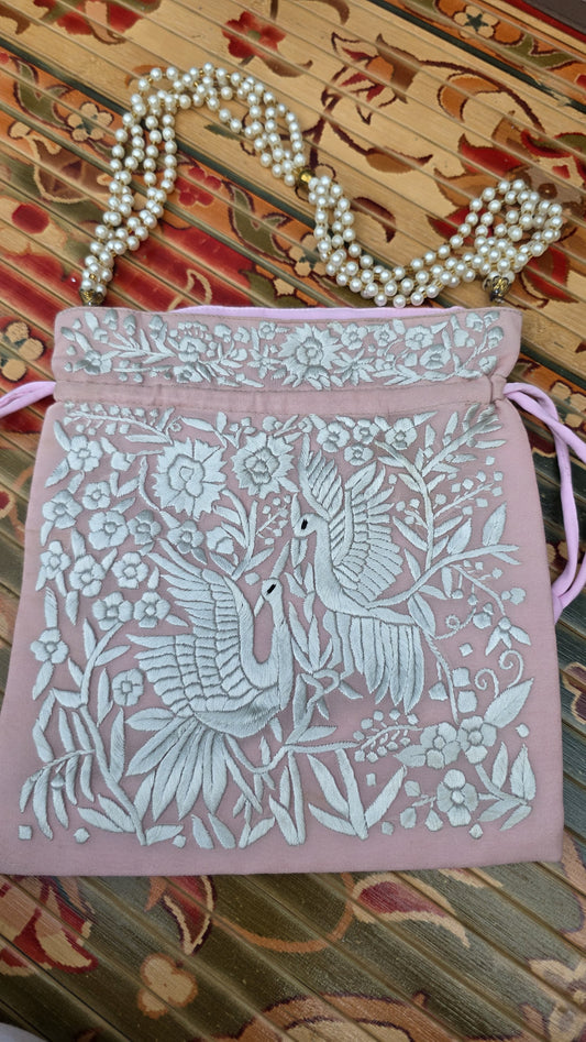 Hand embroidered Potlis
