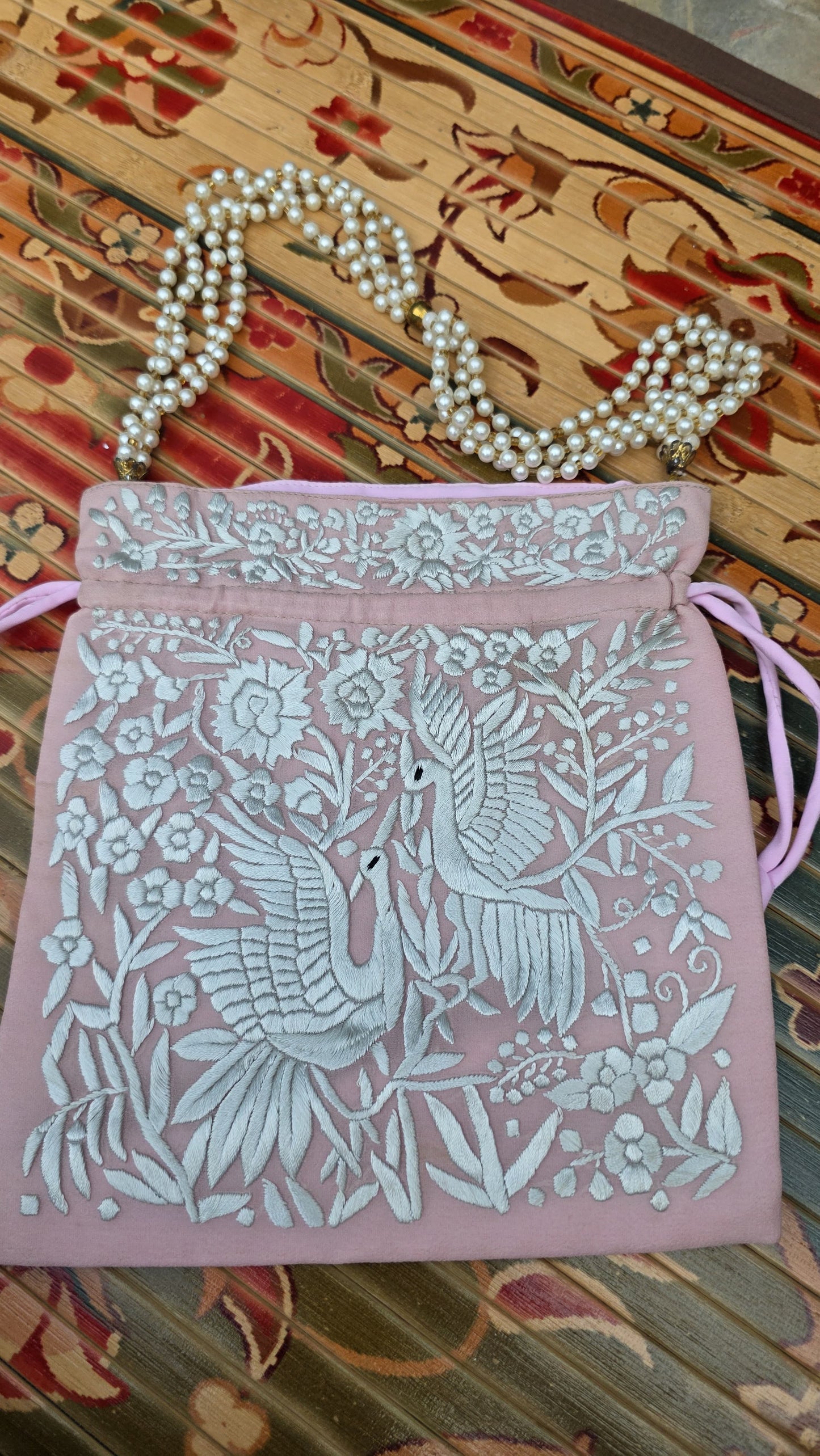 Hand embroidered Potlis