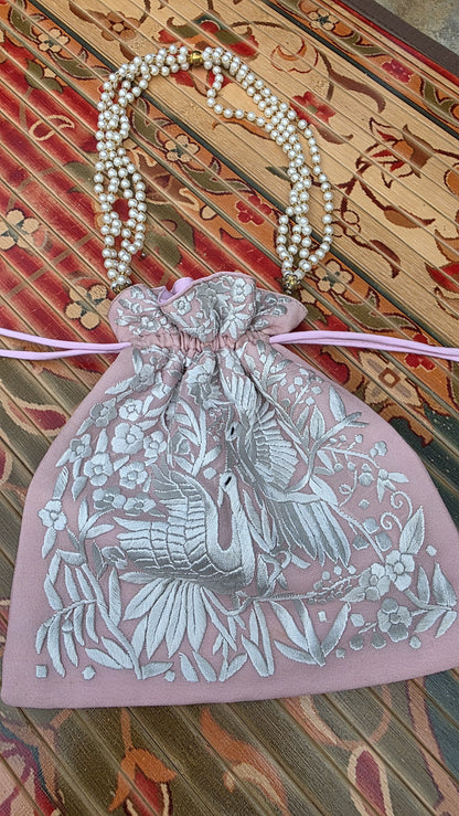 Hand embroidered Potlis