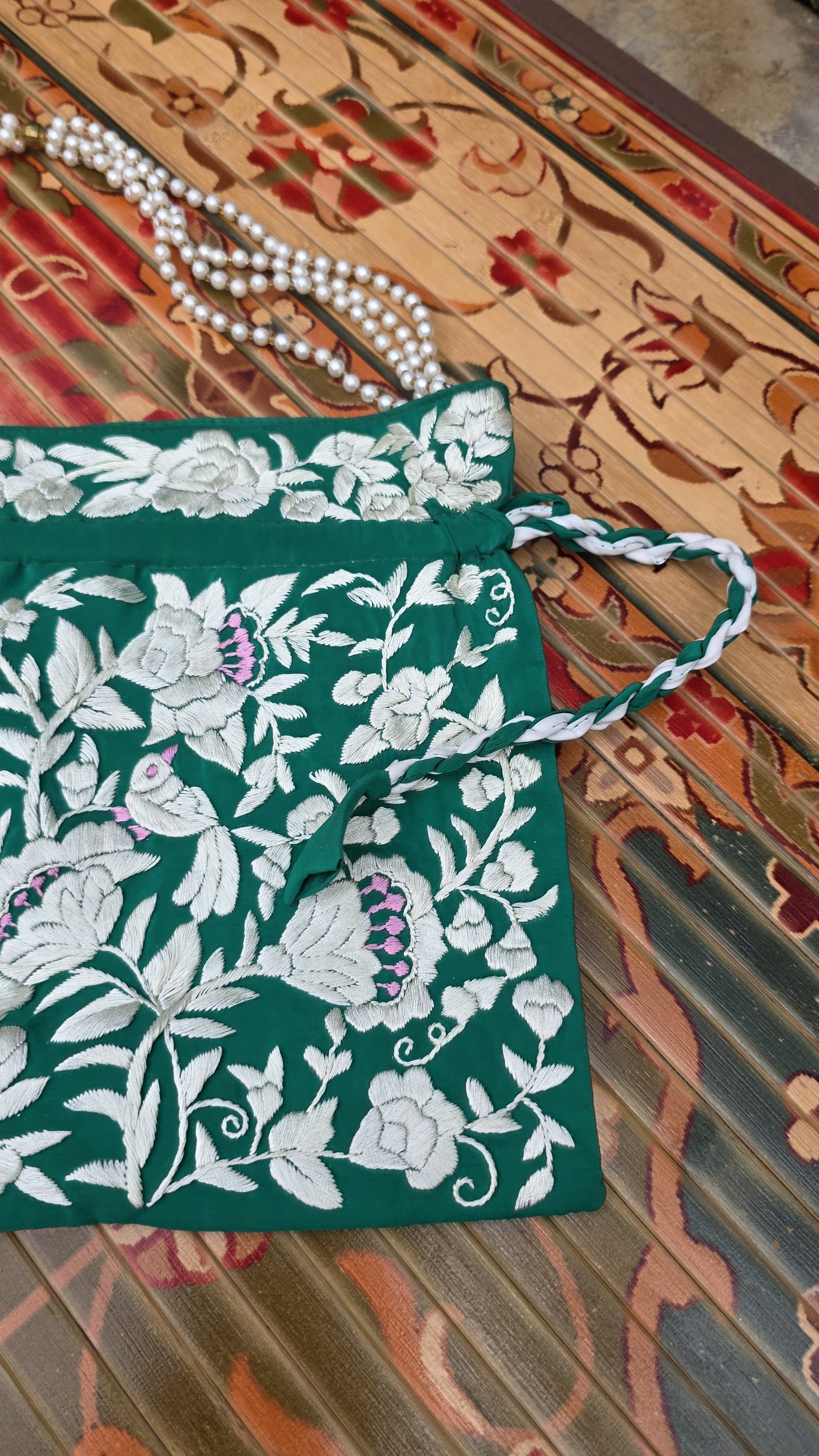 Hand embroidered Potlis