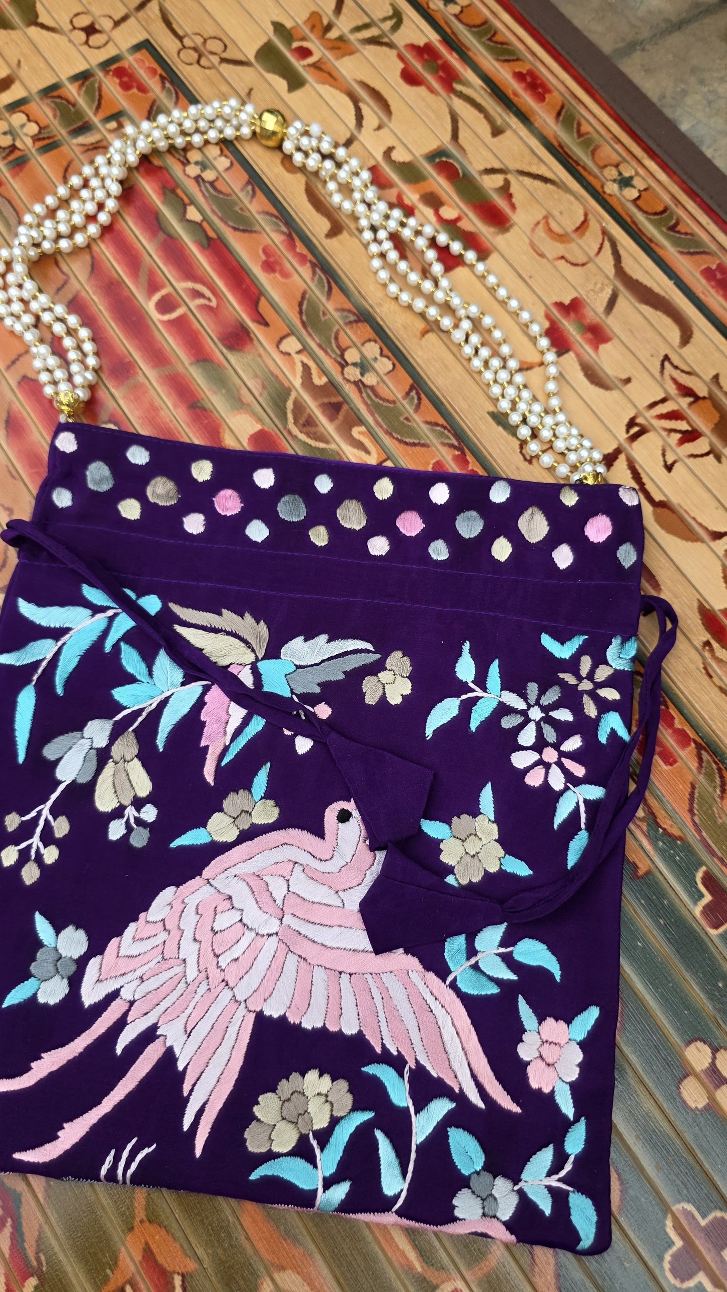 Hand embroidered Potlis