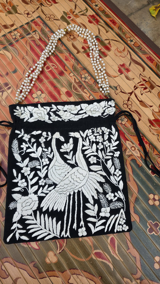 Hand embroidered Potlis