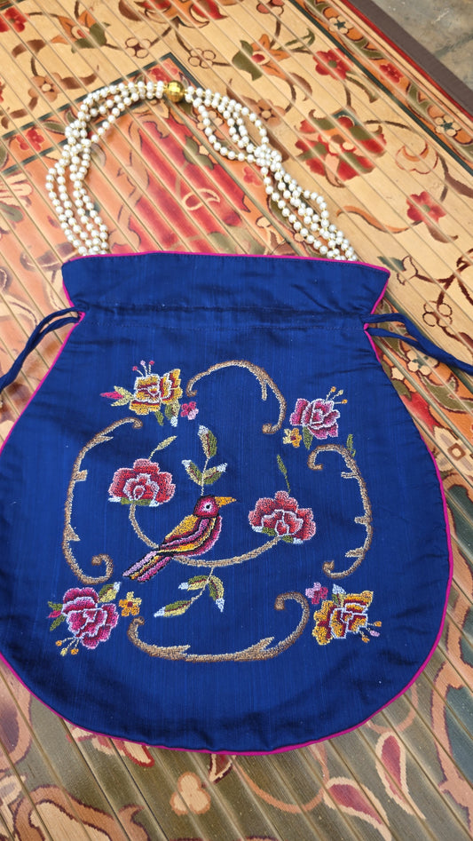 Hand embroidered Potlis