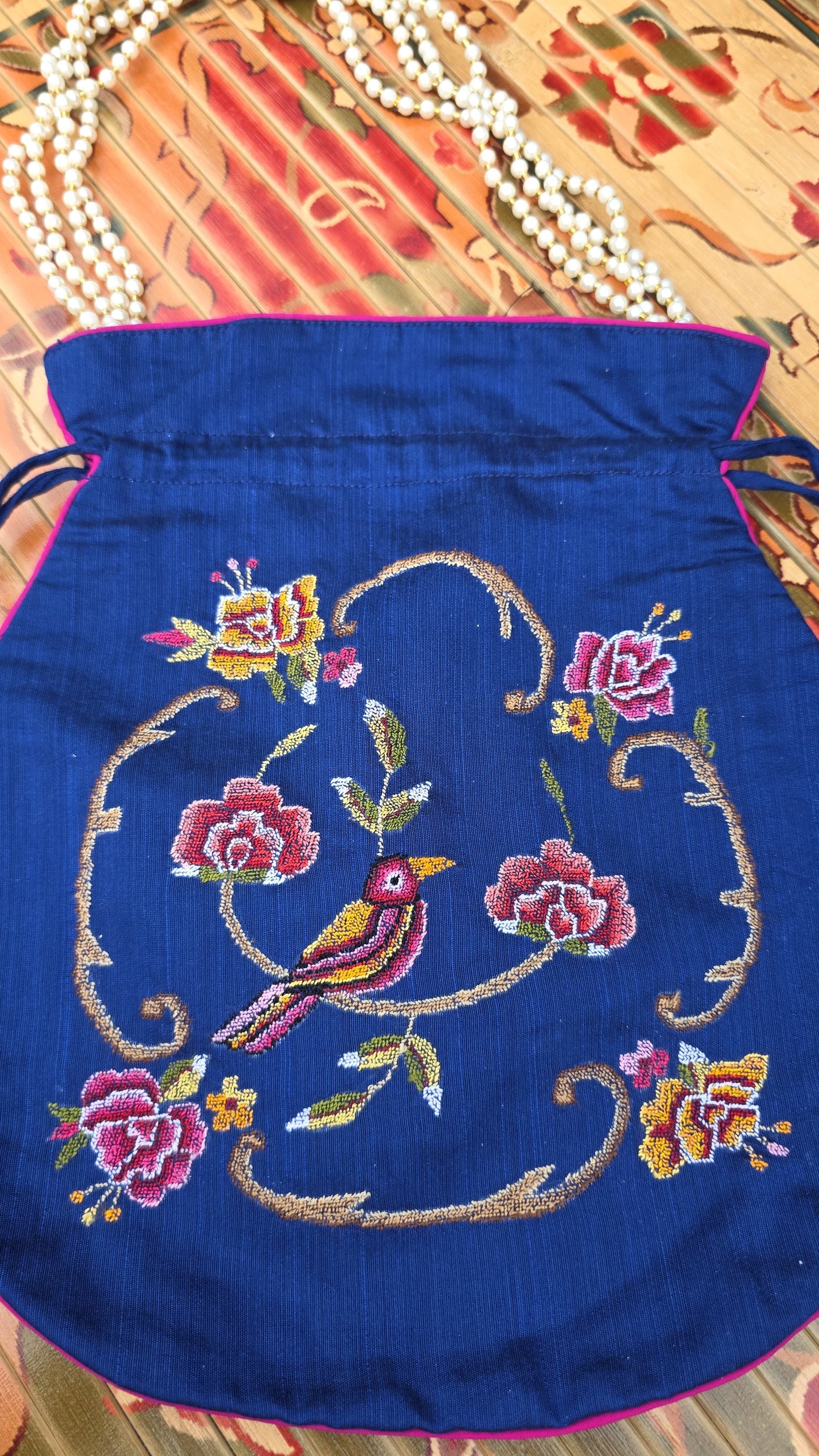 Hand embroidered Potlis