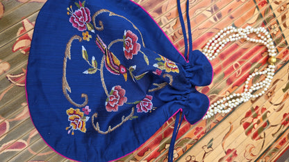 Hand embroidered Potlis
