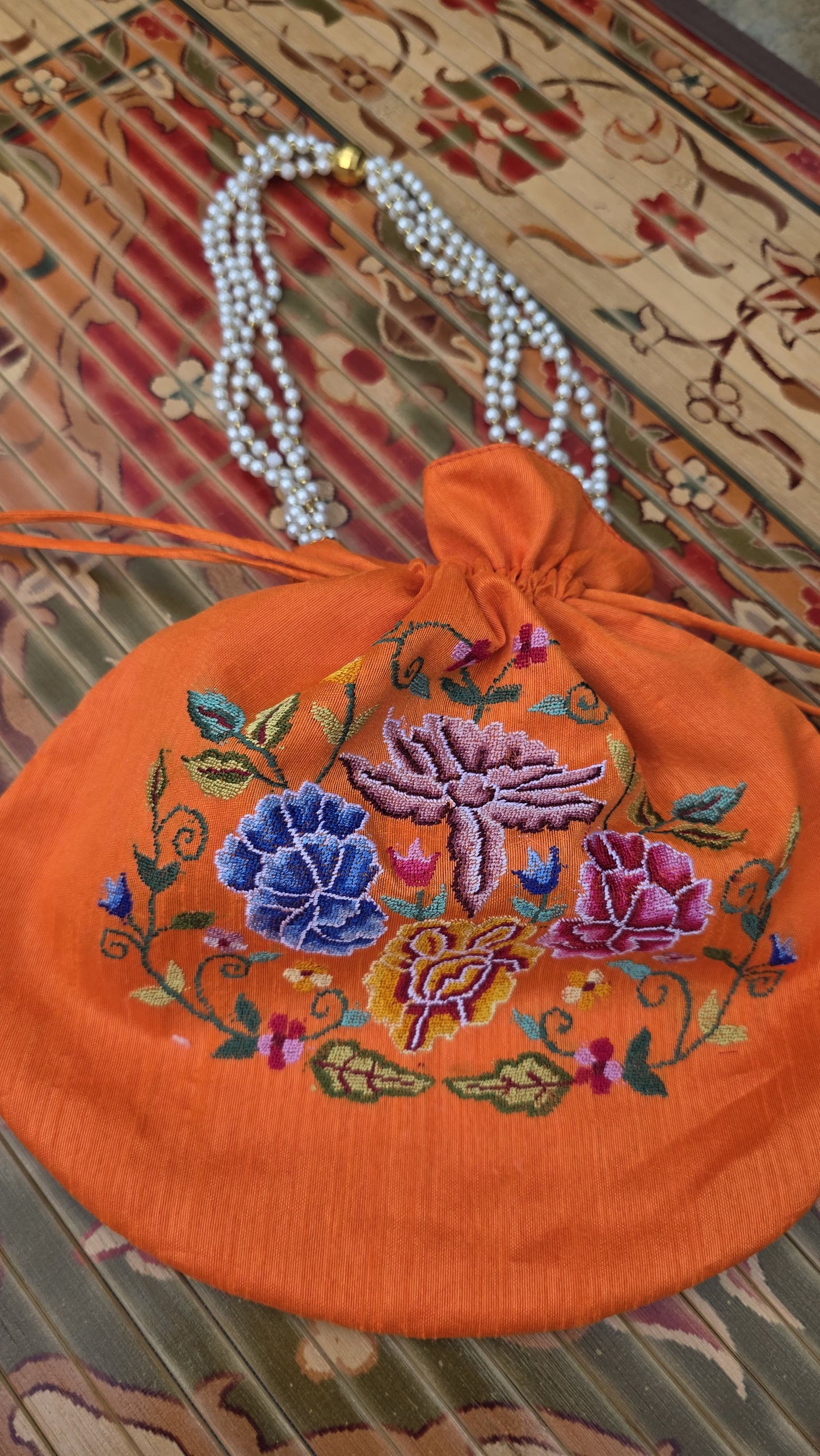 Hand embroidered Potlis