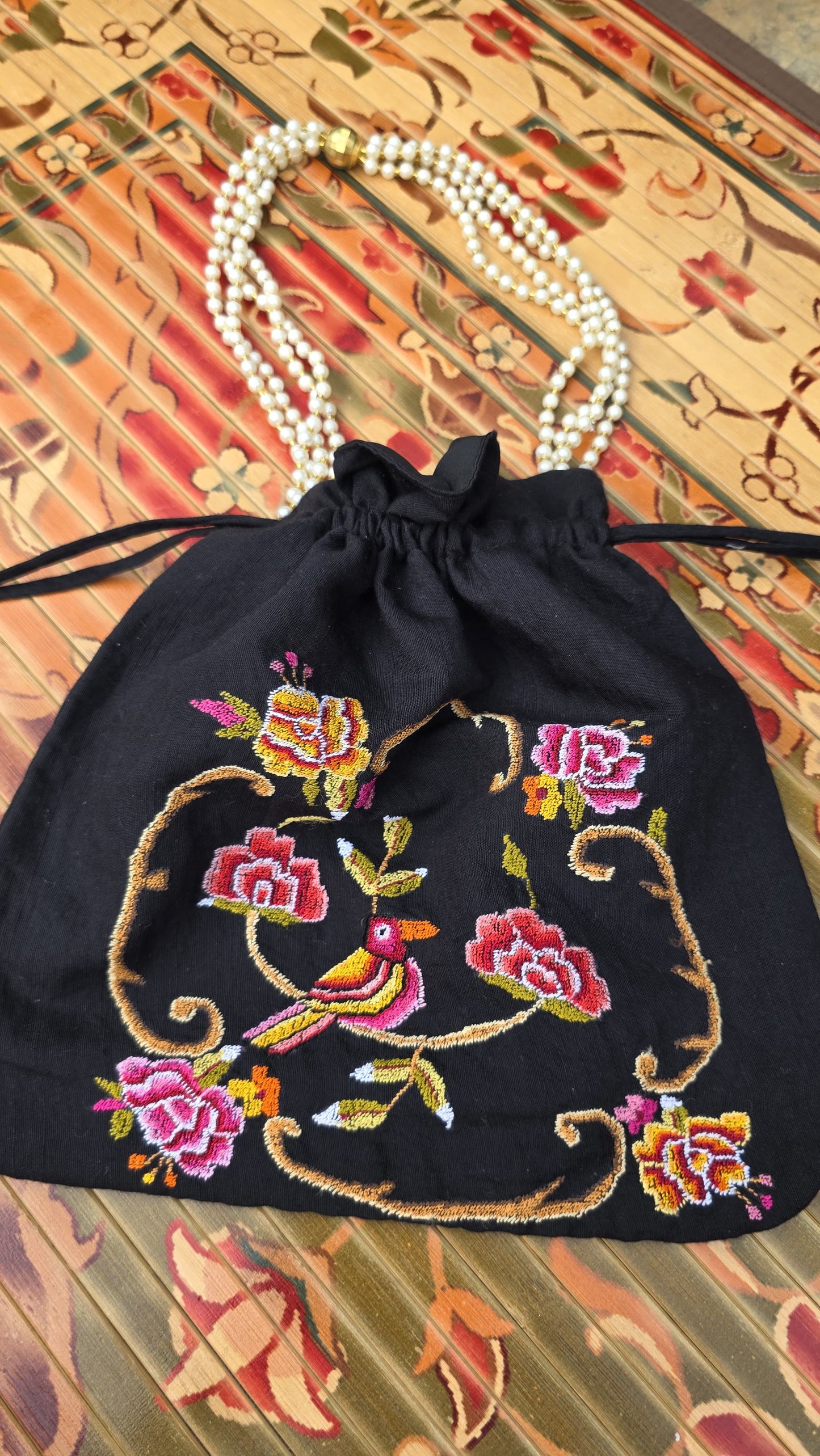 Hand embroidered Potlis