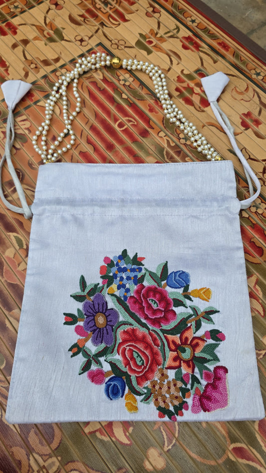 Hand embroidered Potlis