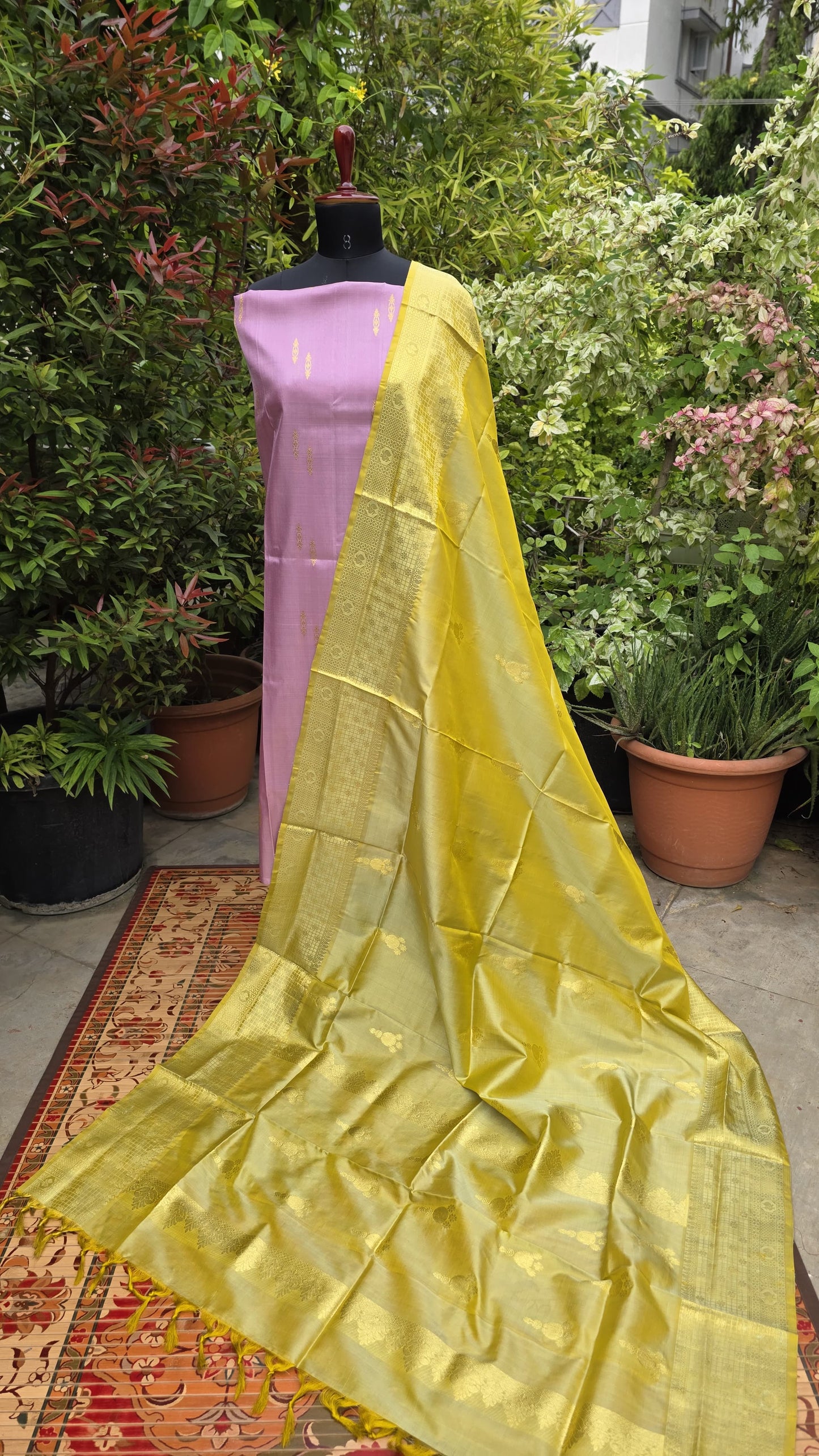 Venkatagiri Silk Kurta Dupatta set