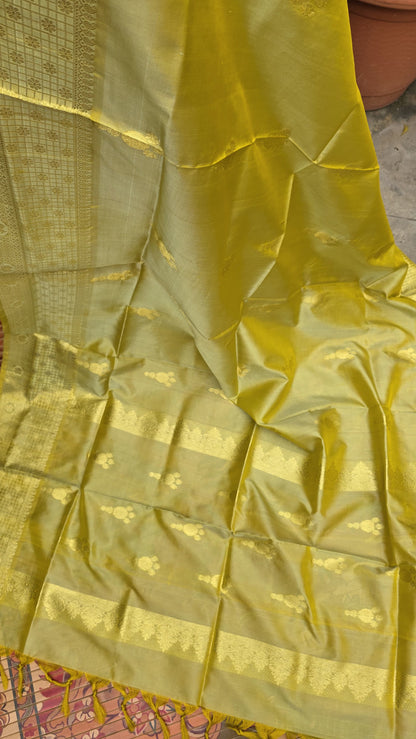 Venkatagiri Silk Kurta Dupatta set