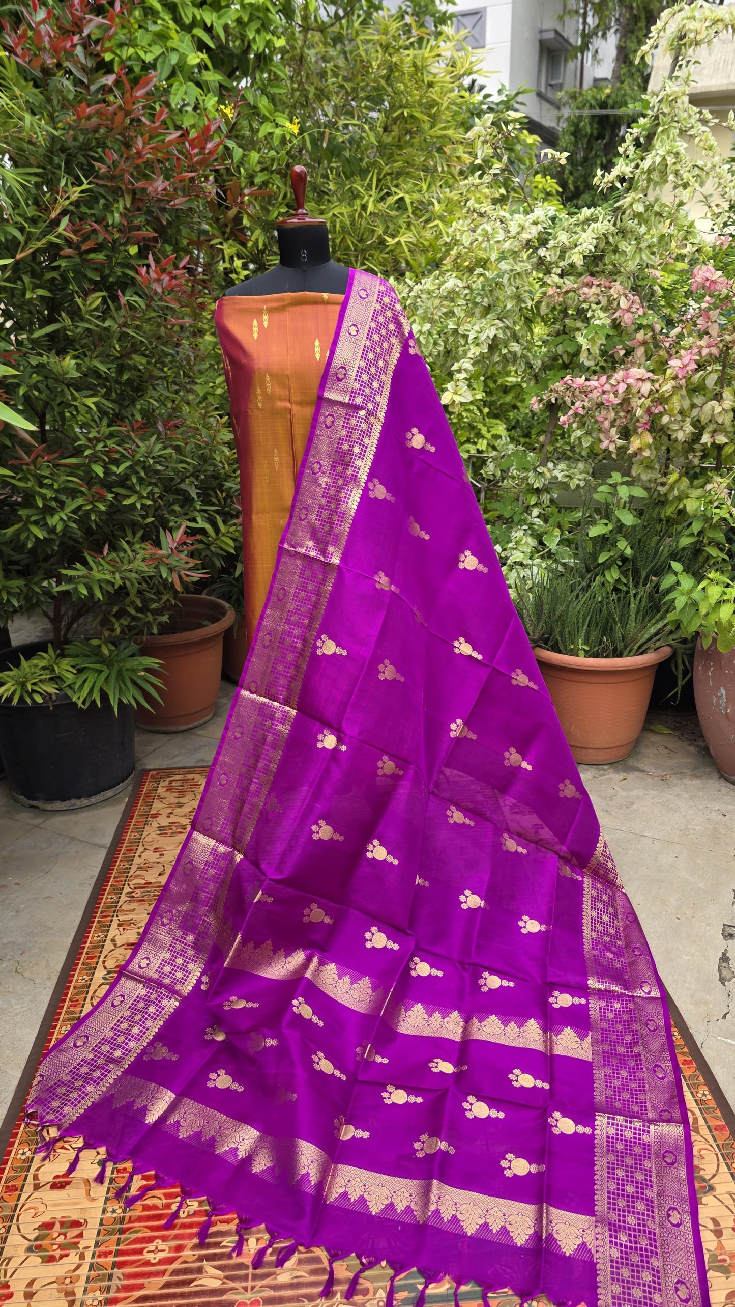 Venkatagiri Silk Kurta Dupatta set