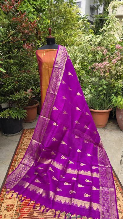 Venkatagiri Silk Kurta Dupatta set