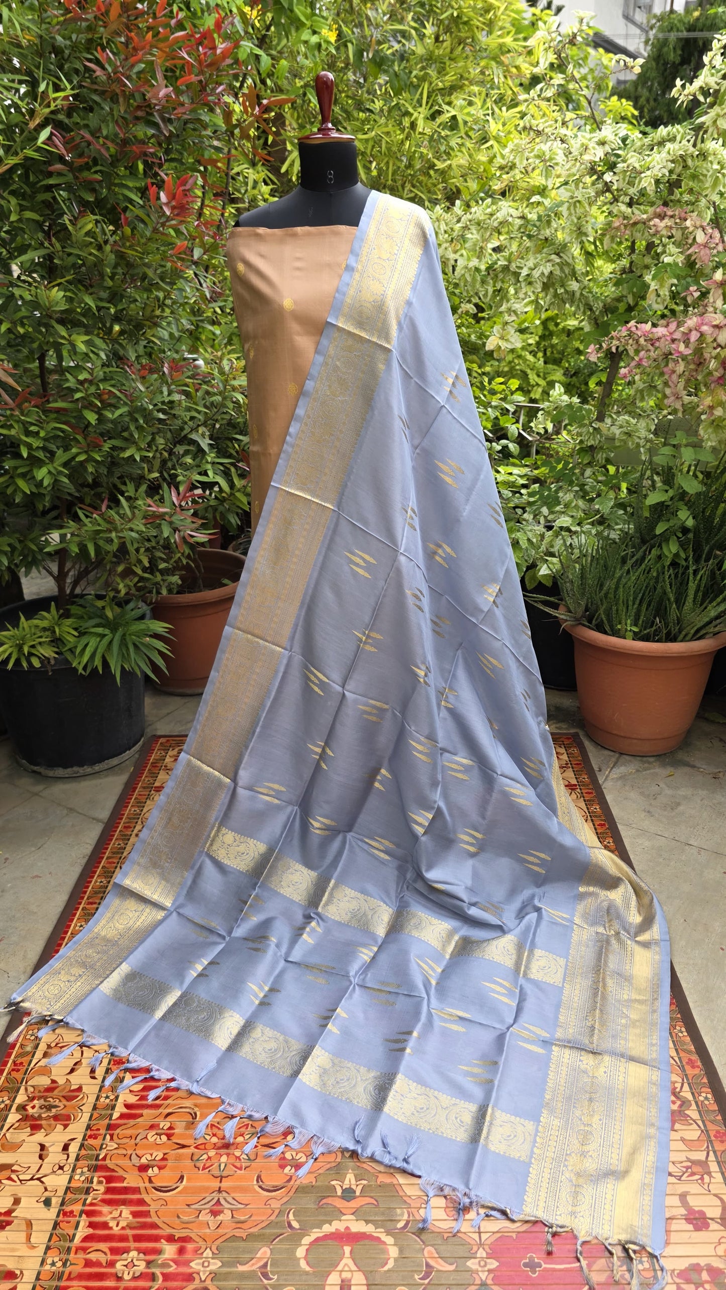 Venkatagiri Silk Kurta Dupatta set