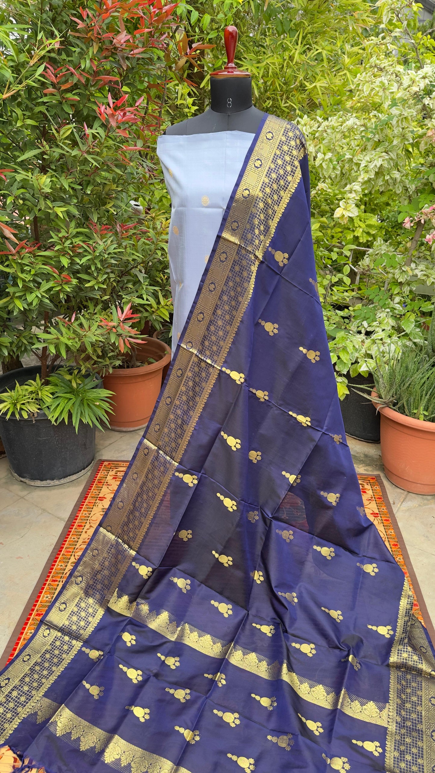 Venkatagiri Silk Kurta Dupatta set