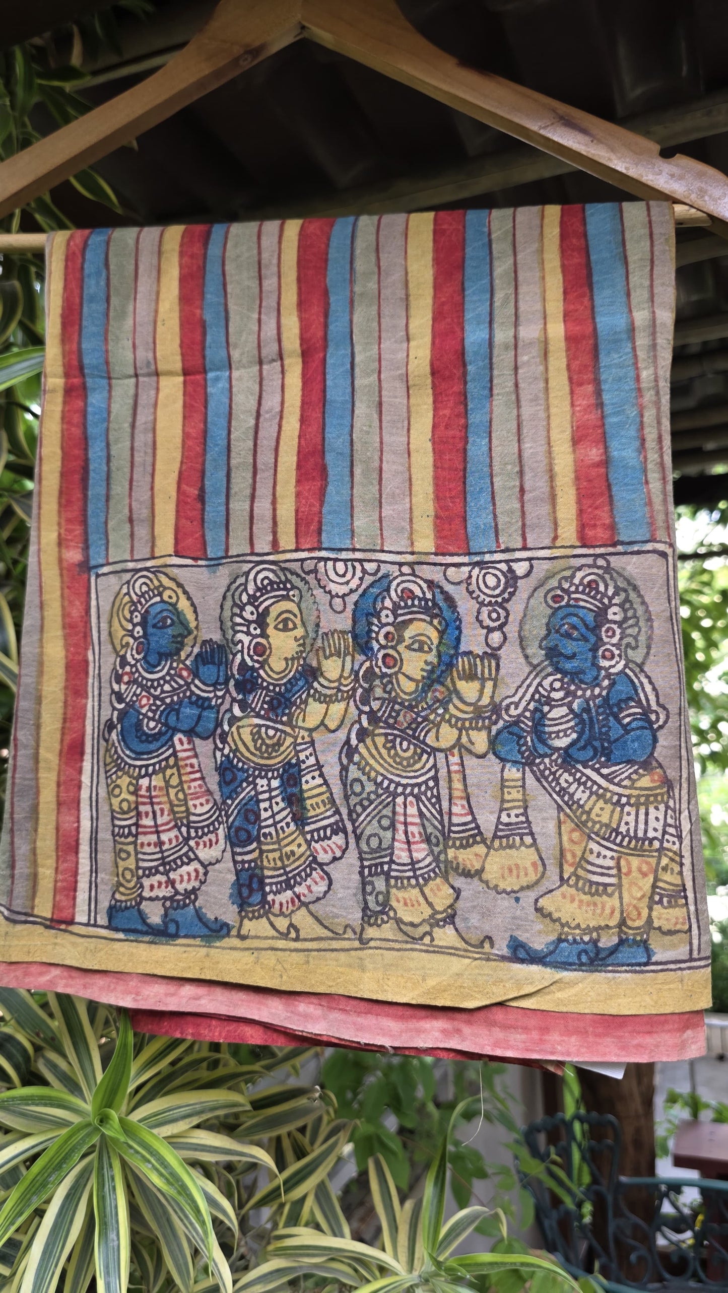 Penkalamkari Pure silkcotton blouse materials