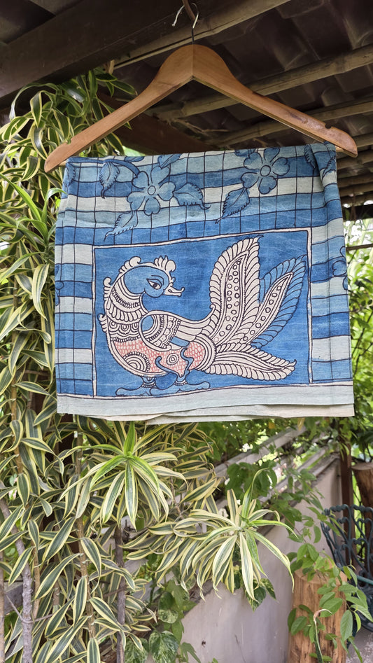 Penkalamkari Pure silkcotton blouse materials