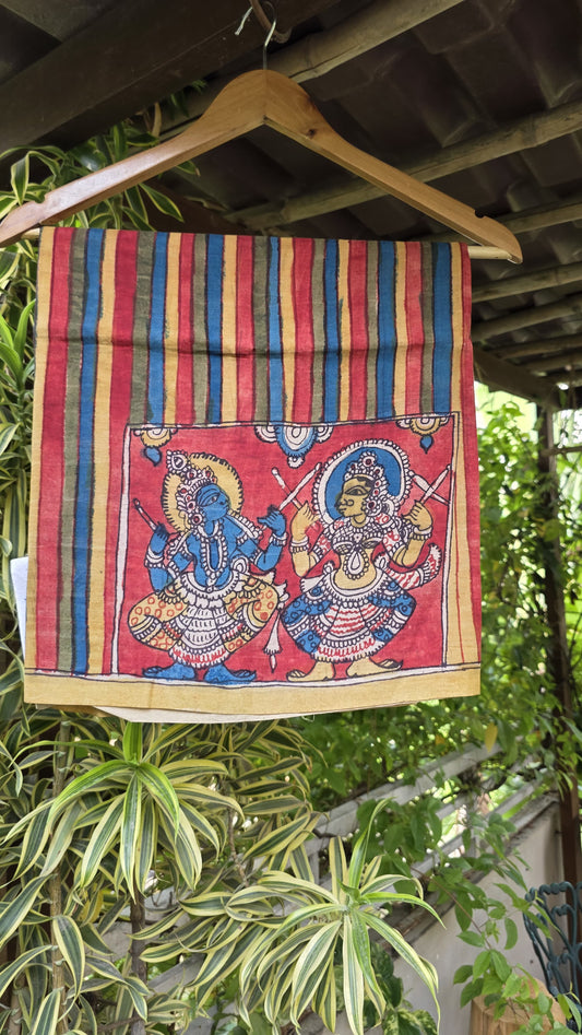 Penkalamkari Pure silkcotton blouse materials