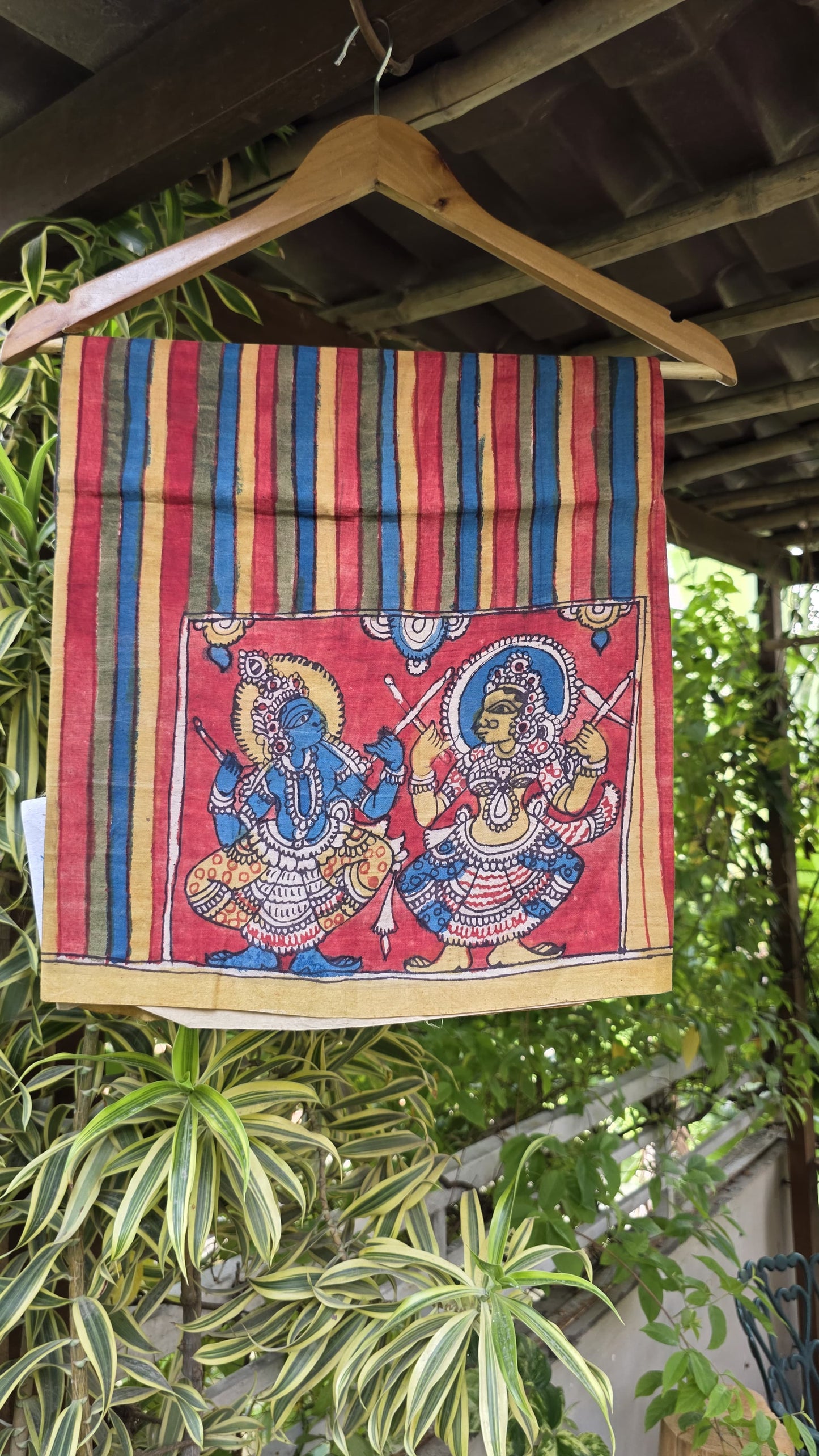 Penkalamkari Pure silkcotton blouse materials