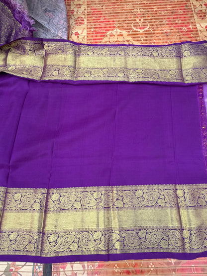 Kanchipattu penkalamkari saree