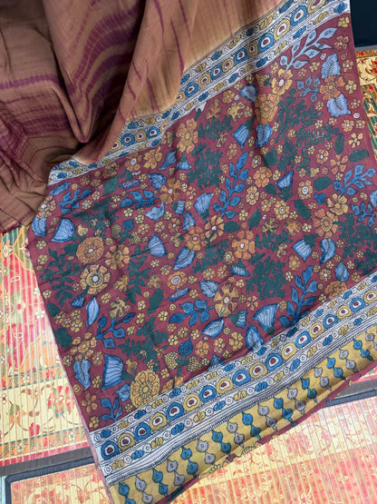 Silkcotton penkalamkari sarees