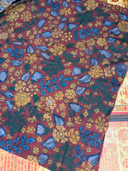 Silkcotton penkalamkari sarees