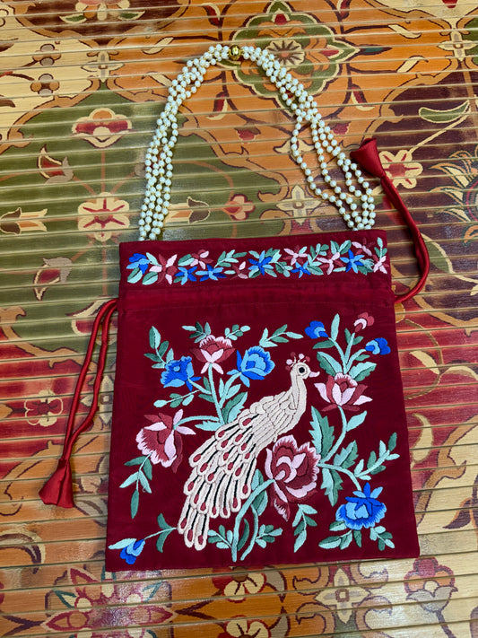 Hand embroidered Potlis