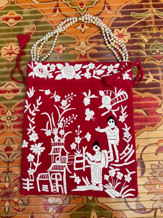 Hand embroidered Potlis