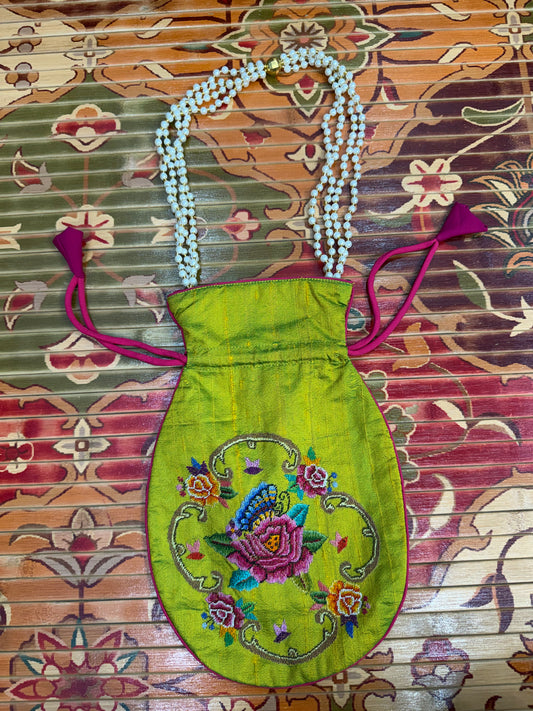 Hand embroidered Potlis