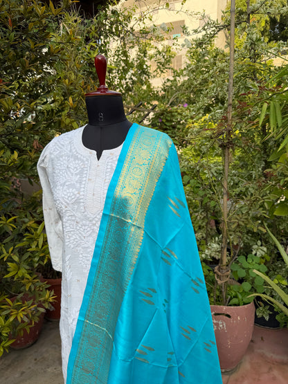 Venkatagiri pure silk dupatta
