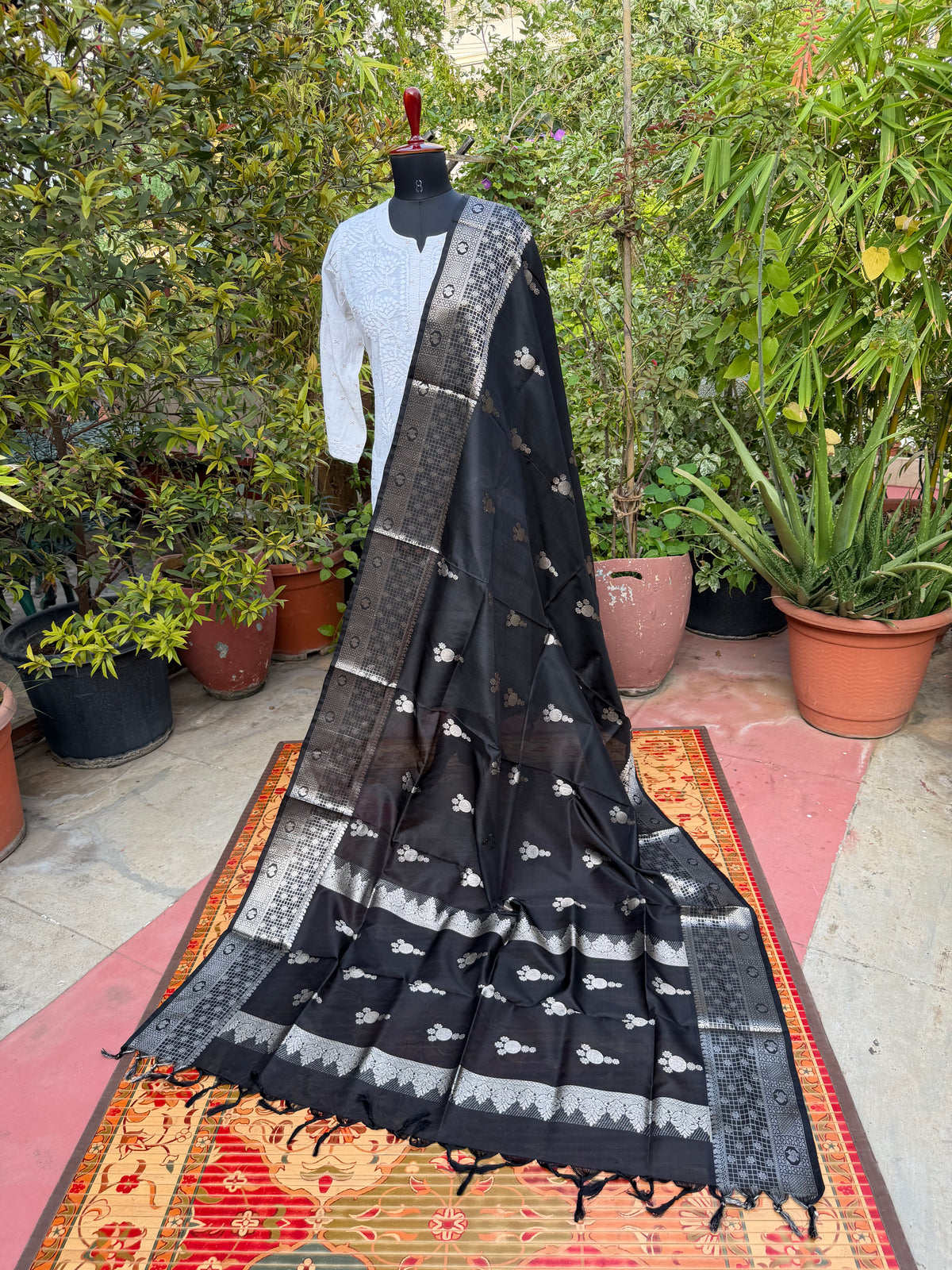 Venkatagiri pure silk dupatta