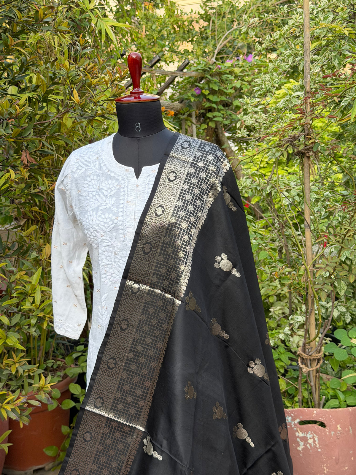 Venkatagiri pure silk dupatta