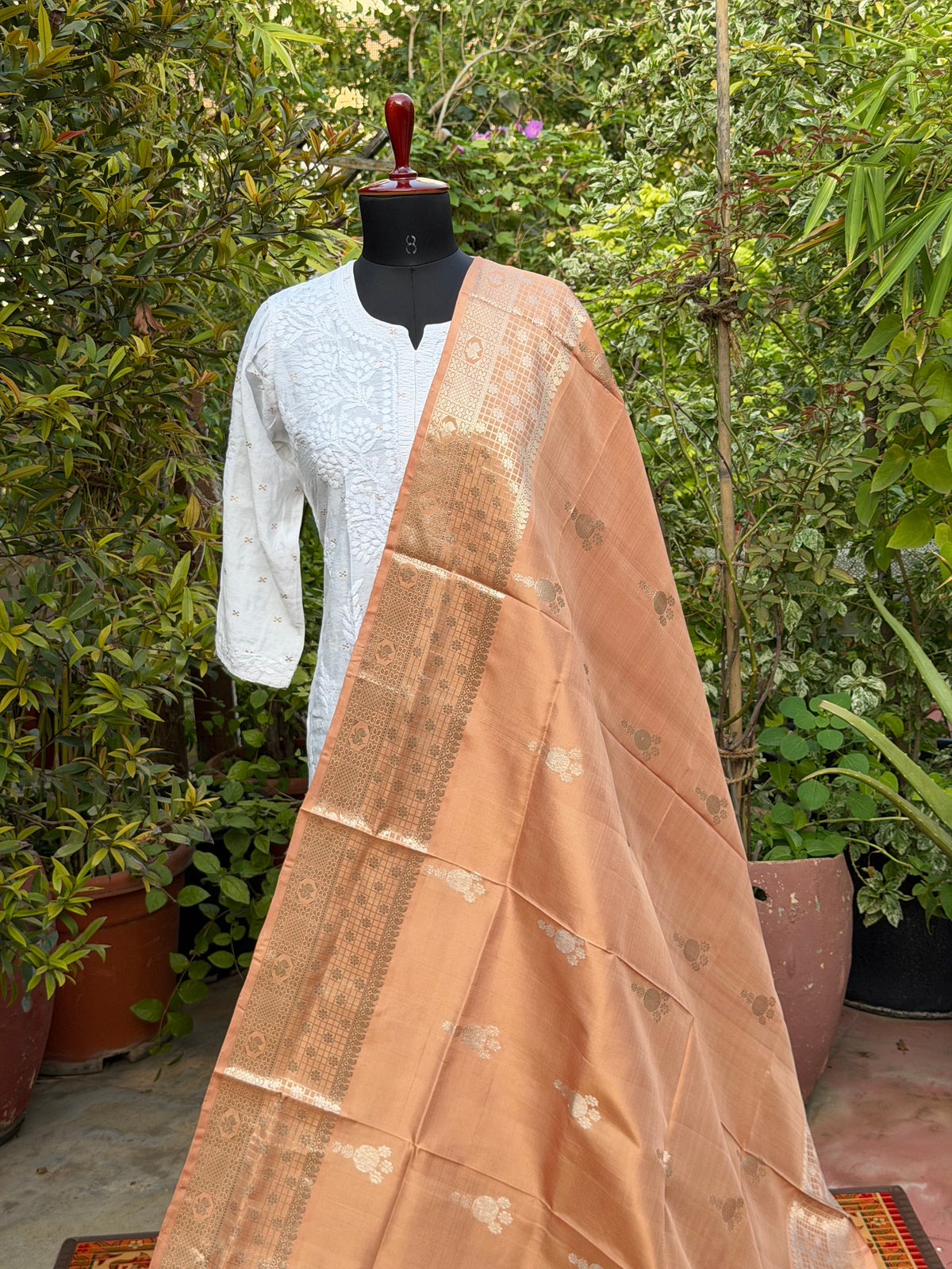 Venkatagiri pure silk dupatta