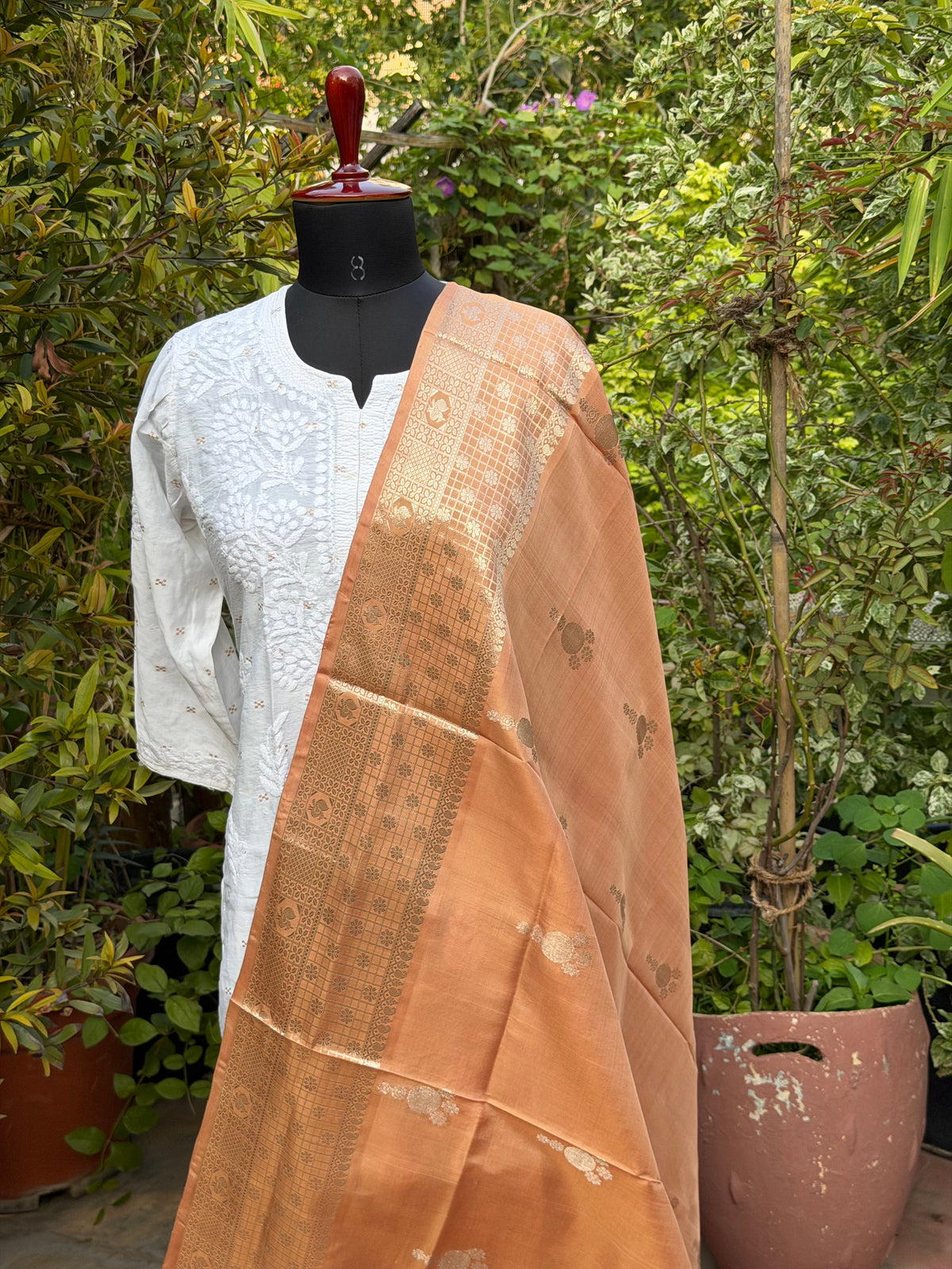 Venkatagiri pure silk dupatta