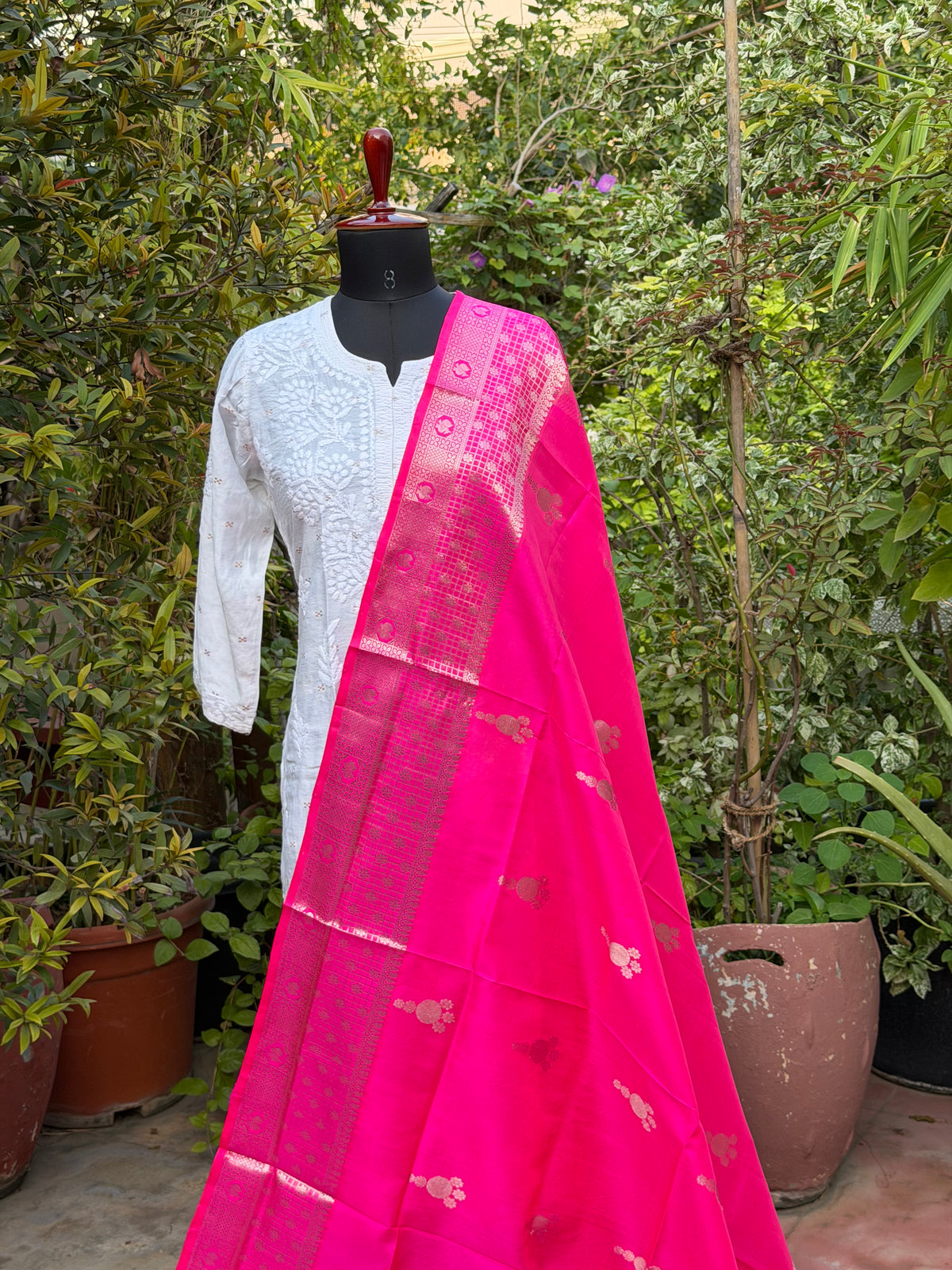 Venkatagiri pure silk dupatta