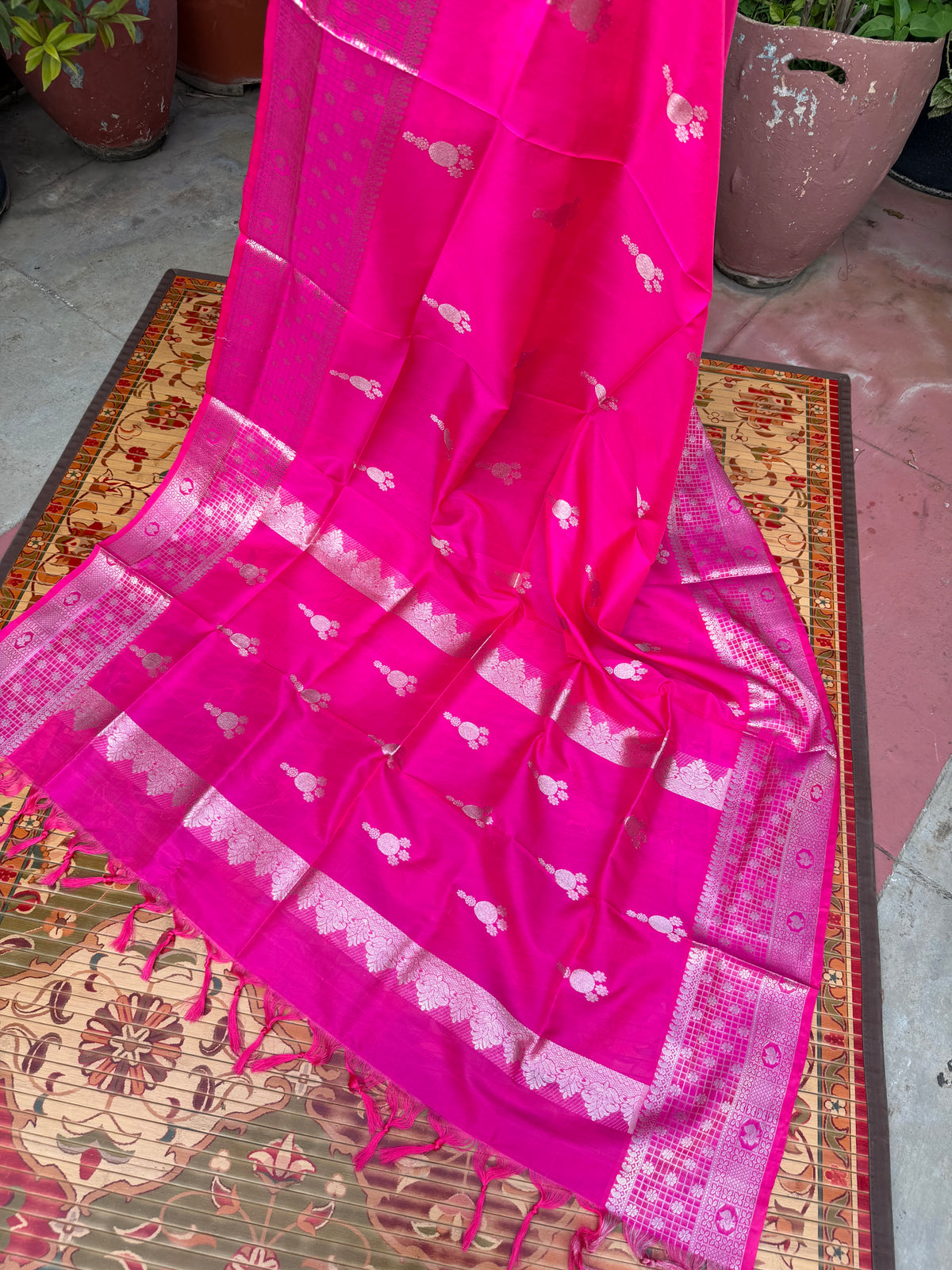 Venkatagiri pure silk dupatta