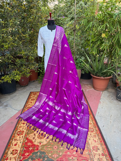 Venkatagiri pure silk dupatta