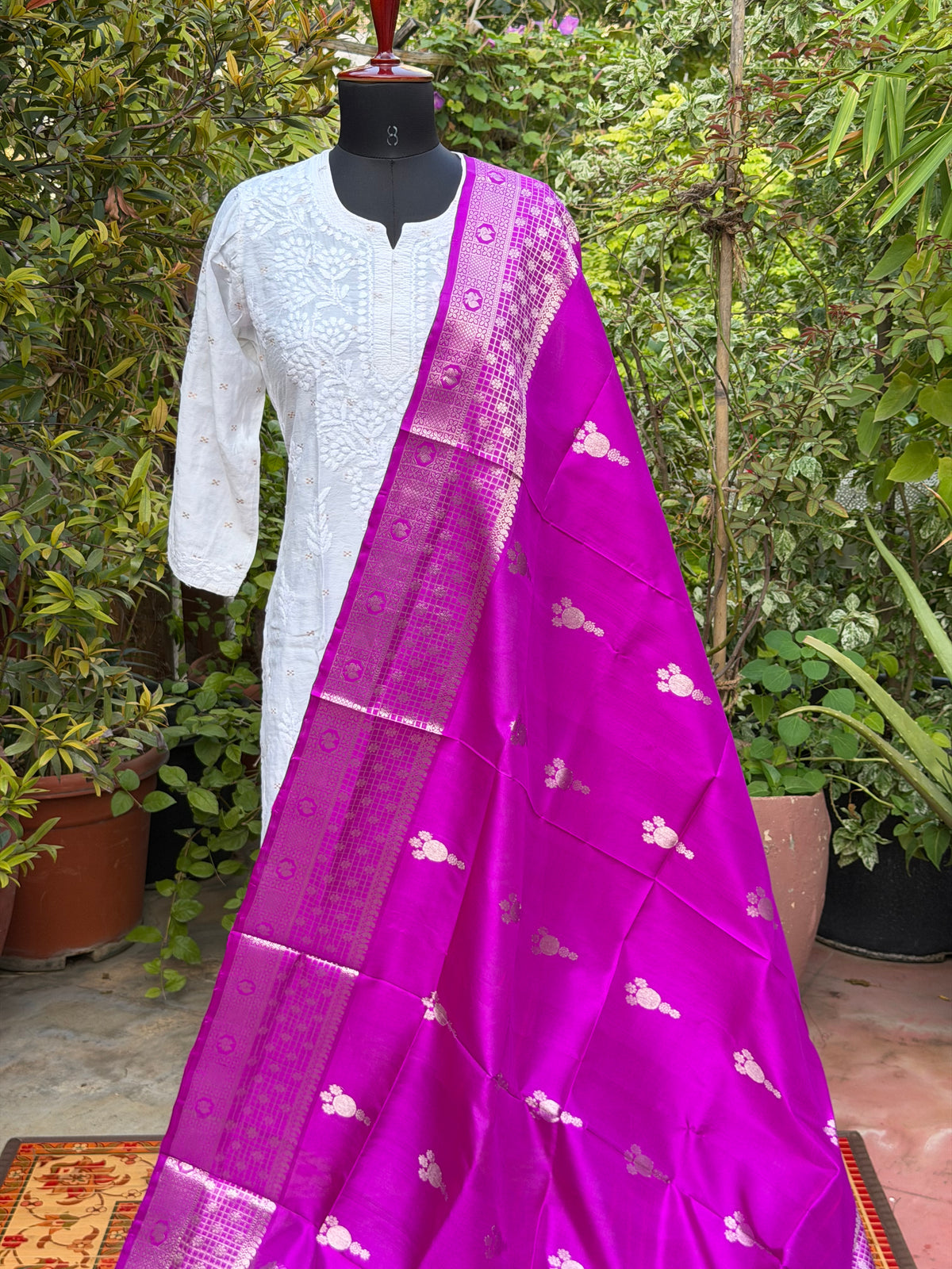 Venkatagiri pure silk dupatta