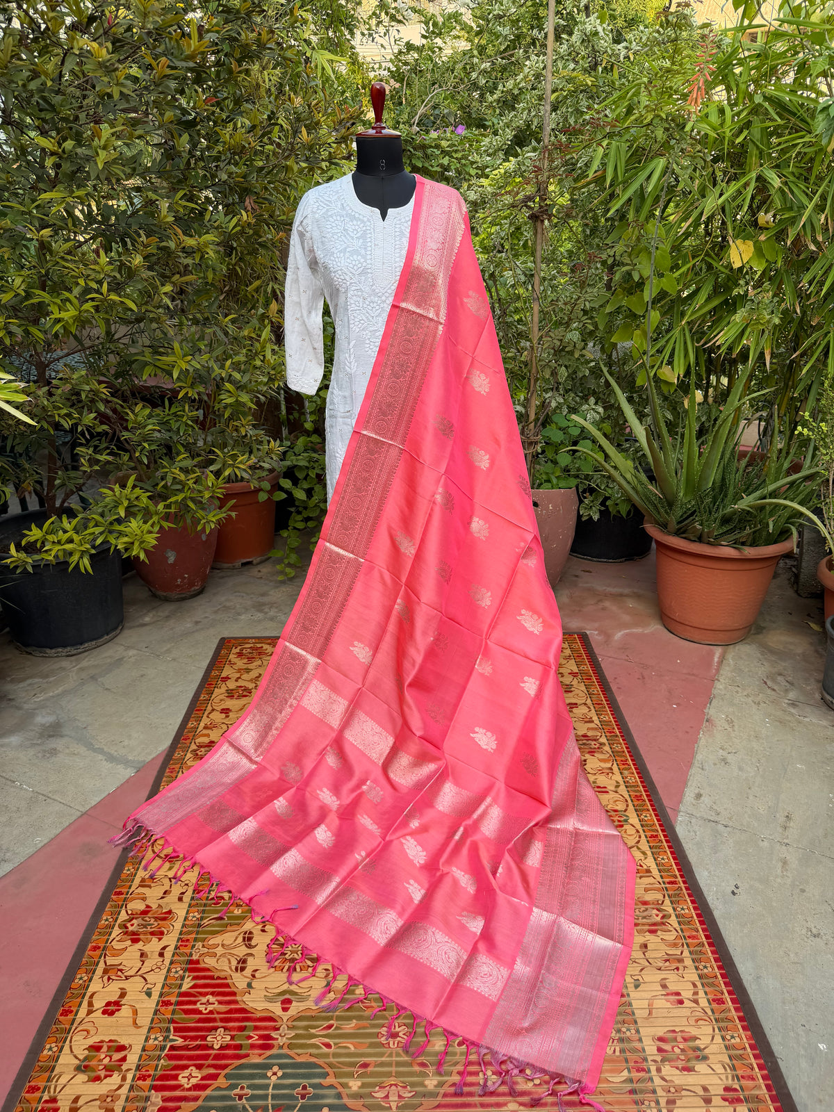 Venkatagiri pure silk dupatta