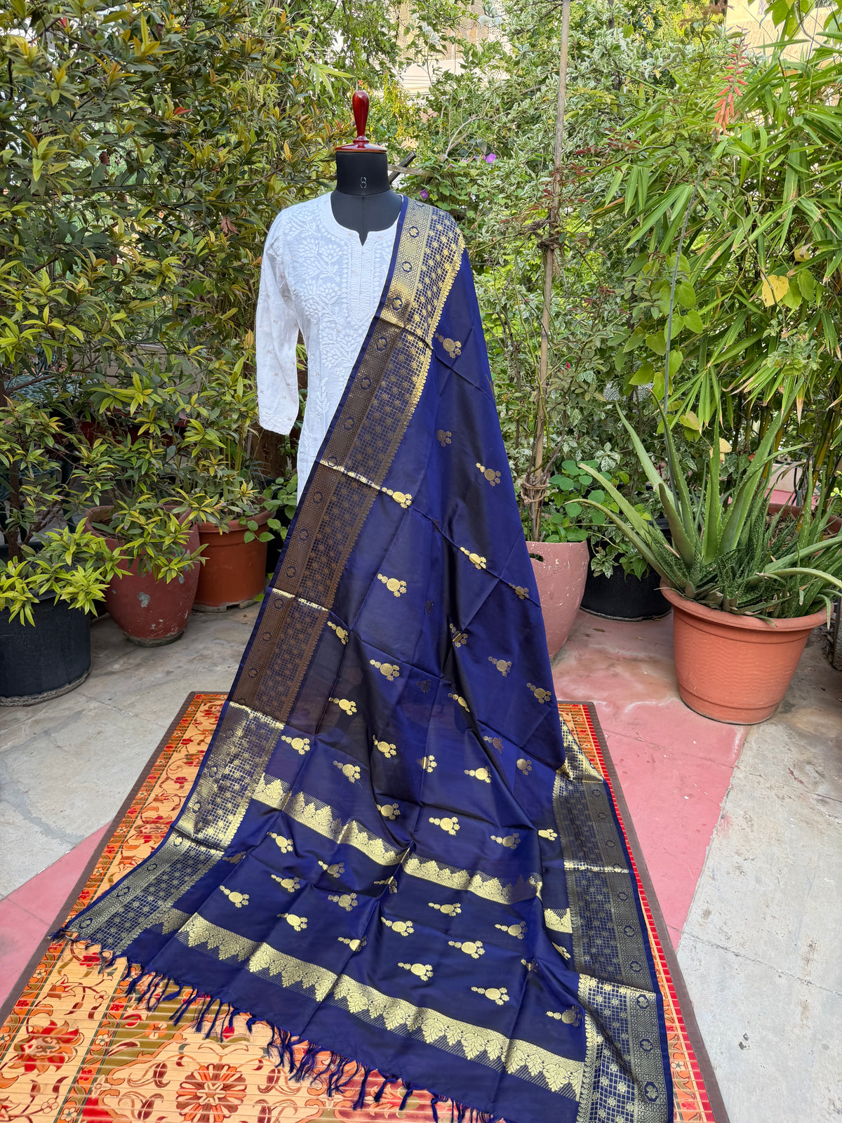 Venkatagiri pure silk dupatta