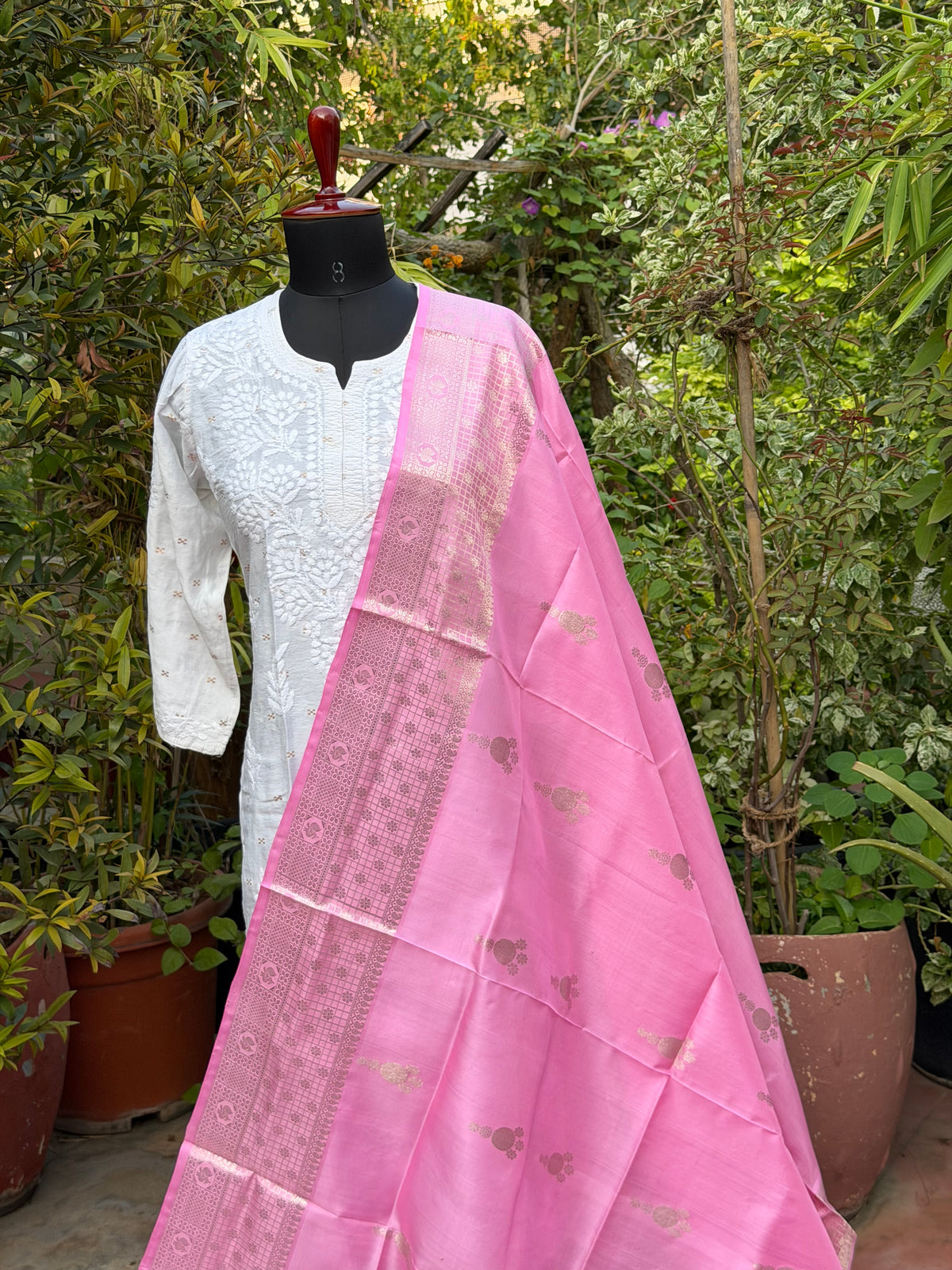 Venkatagiri pure silk dupatta