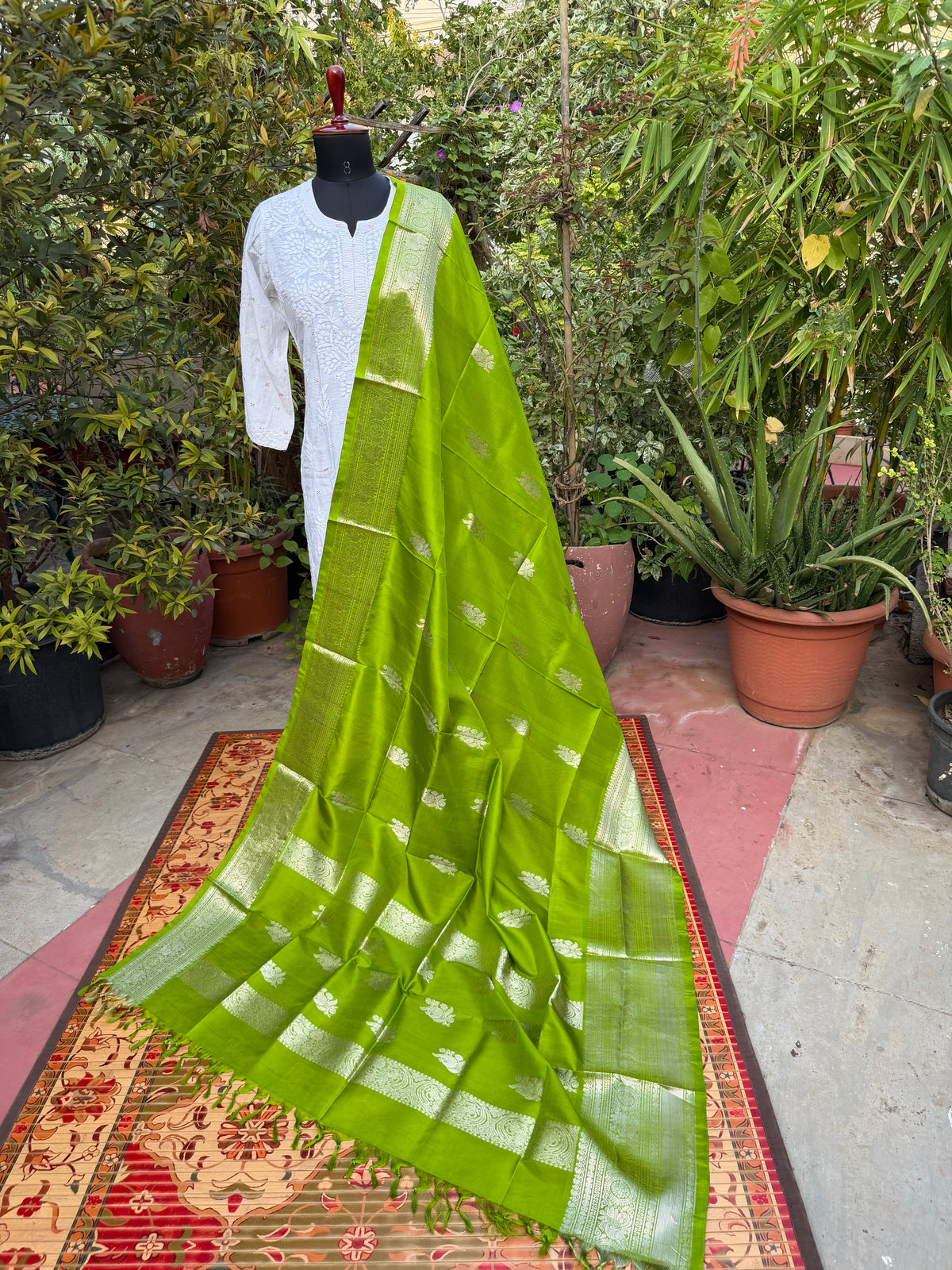 Venkatagiri pure silk dupatta