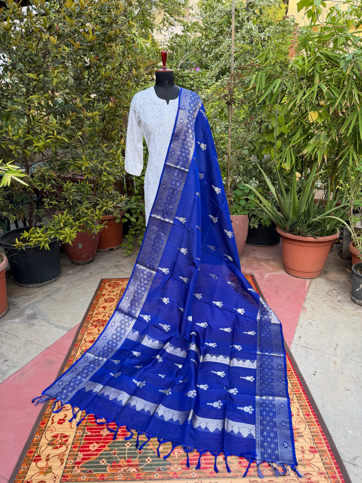 Venkatagiri pure silk dupatta