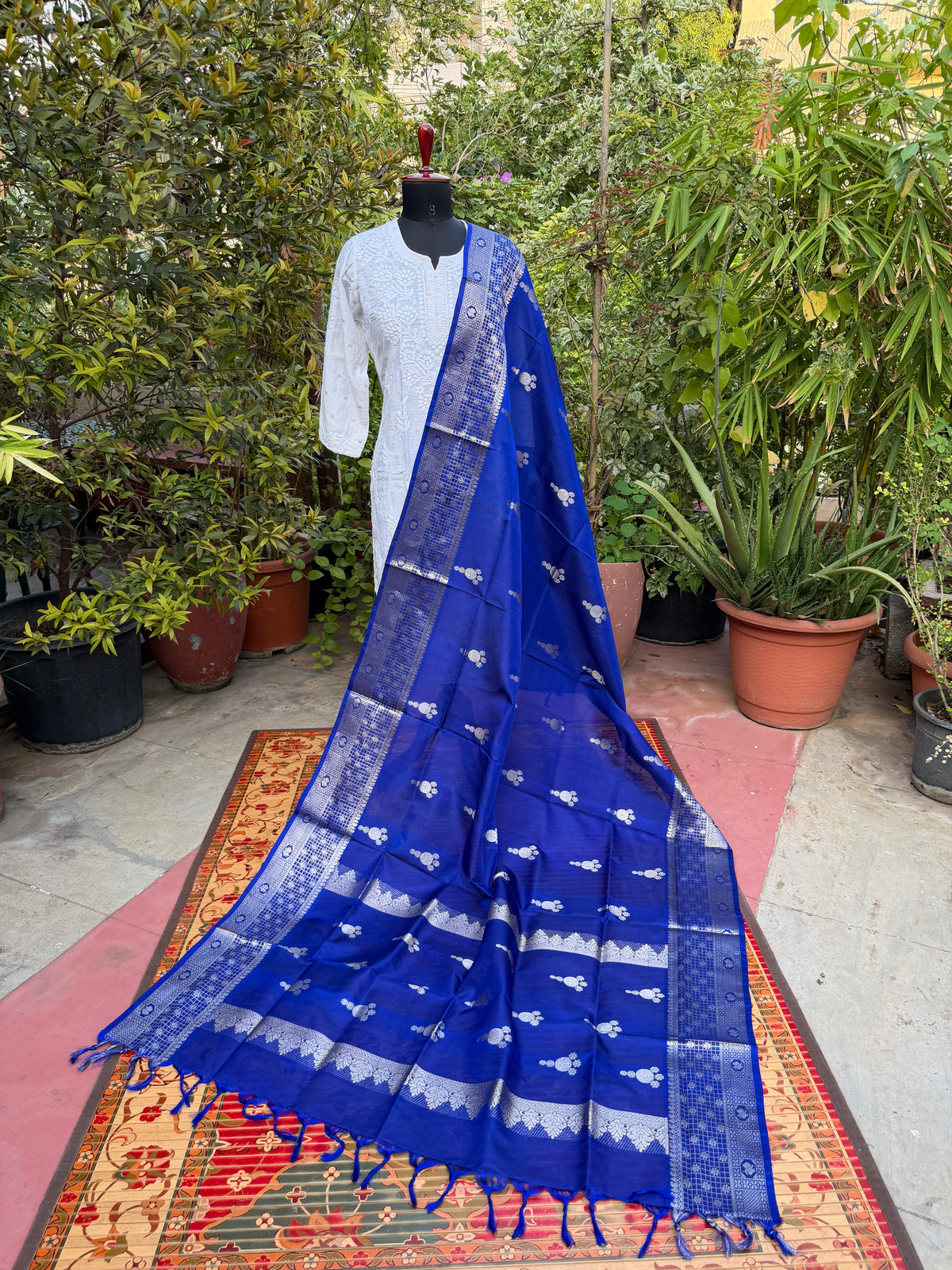 Venkatagiri pure silk dupatta
