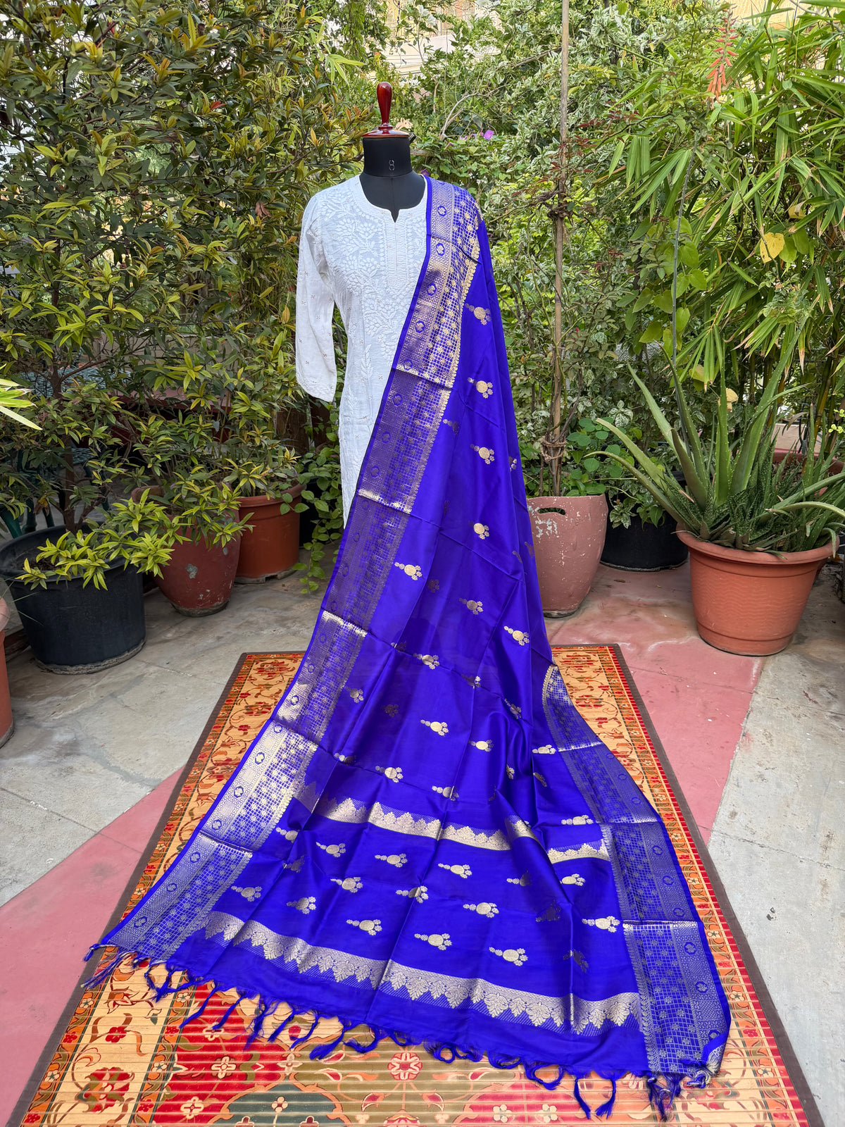 Venkatagiri pure silk dupatta