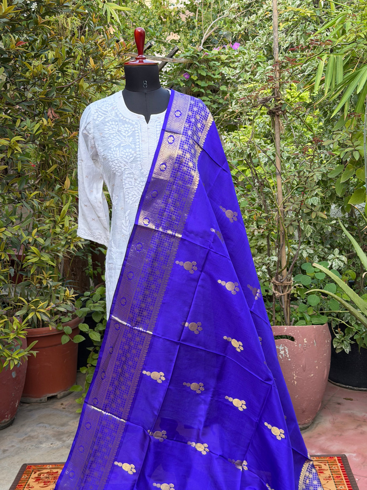 Venkatagiri pure silk dupatta