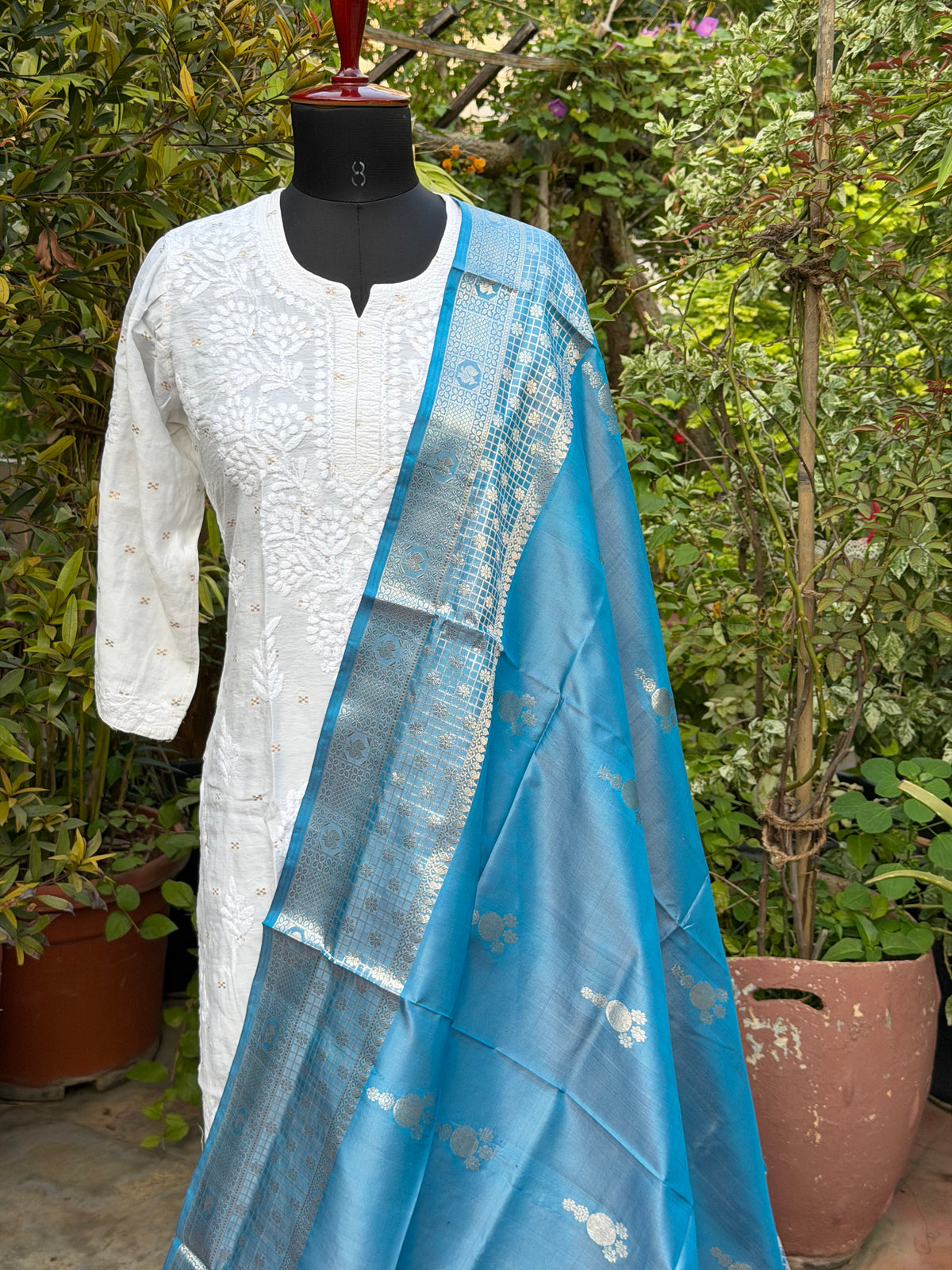 Venkatagiri pure silk dupatta