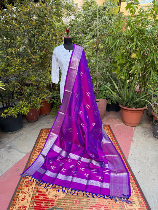 Venkatagiri pure silk dupatta